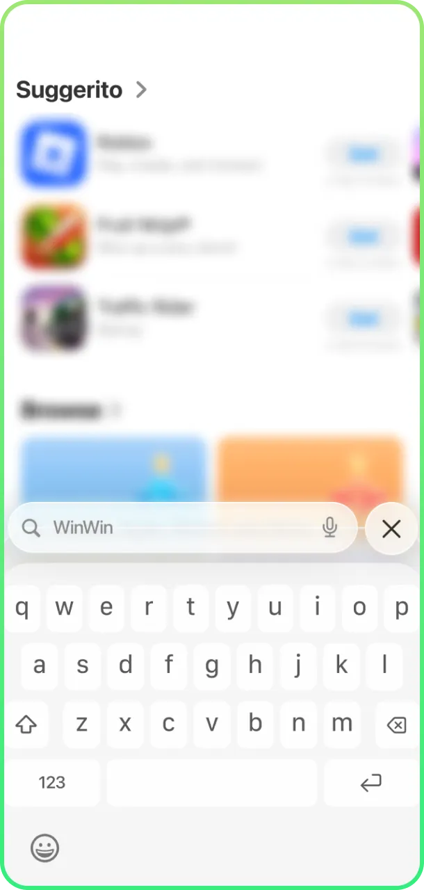 Aggiorna profilo nell’app iOS e vinci su WinWin.